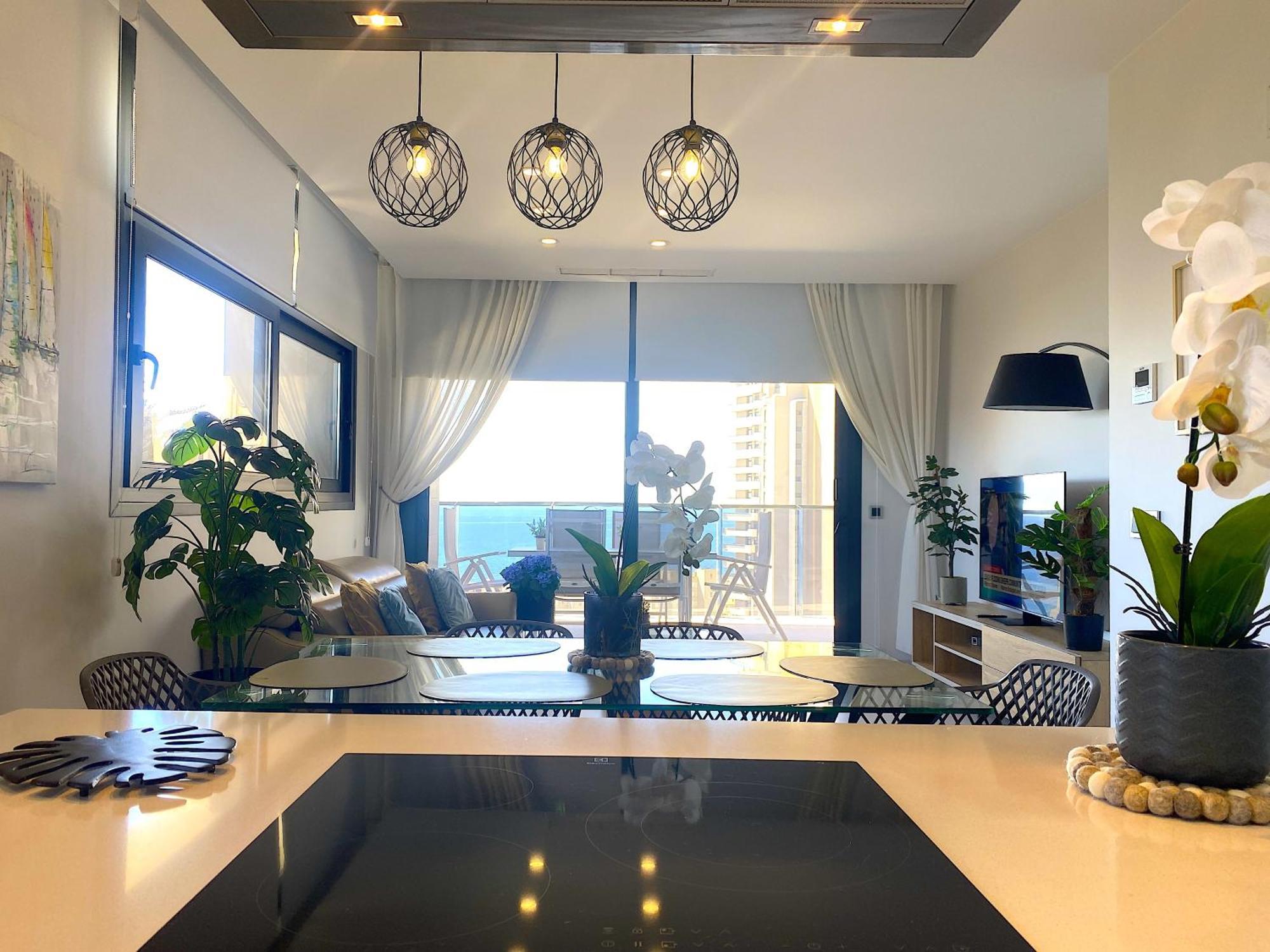 Lujoso Apartament Con Impresionantes Vistas Al Mar Benidorm Exterior photo