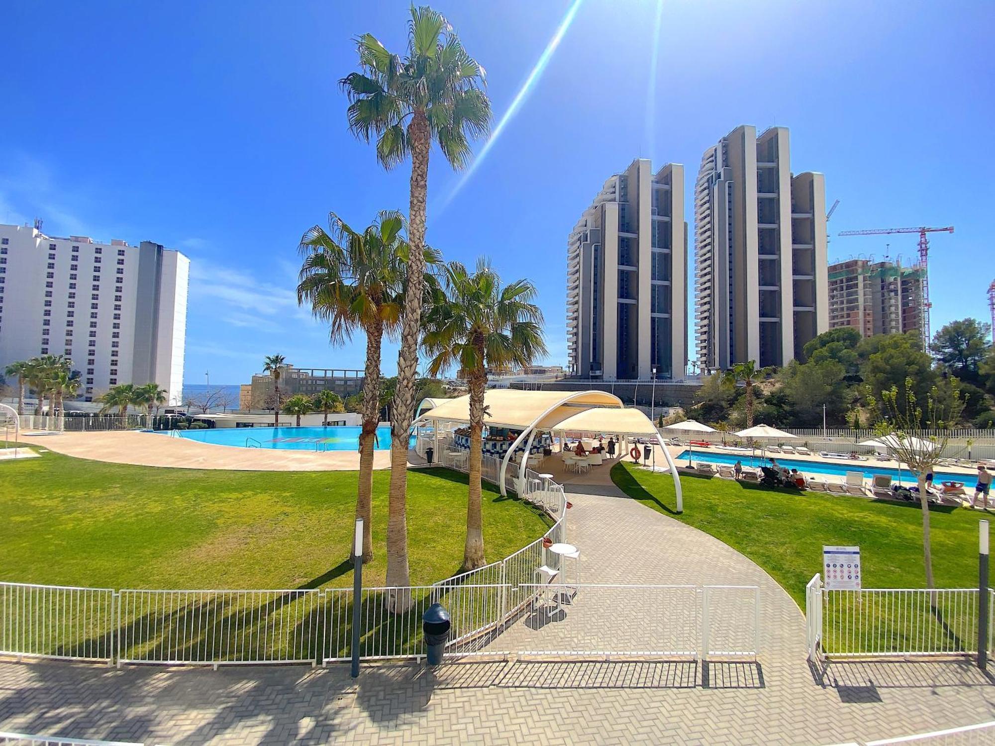 Lujoso Apartament Con Impresionantes Vistas Al Mar Benidorm Exterior photo